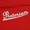 Bluza z kapturem Run Motherfucker czerwona Pretorian - nadruk tył