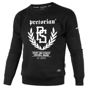 Bluza Sport & Street czarna Pretorian - przód