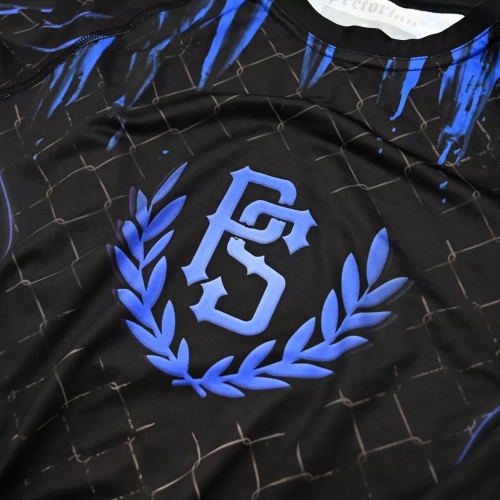 Rashguard Blue Splash Pretorian - nadruk przód
