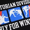 Koszulka Mixed Martial Arts czarna Pretorian - nadruk przód
