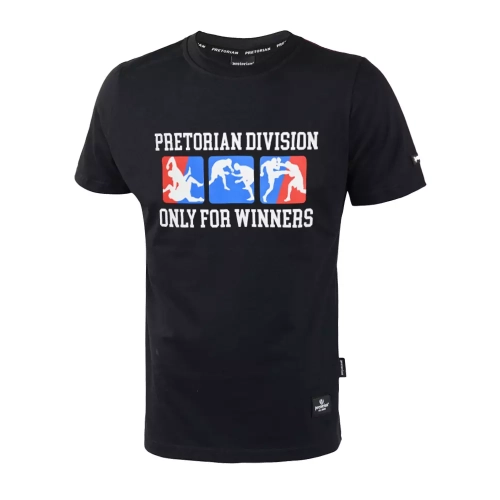Koszulka Mixed Martial Arts czarna Pretorian - przód