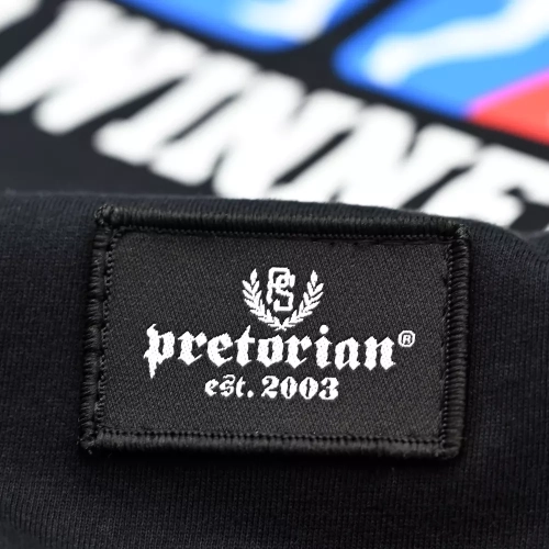 Koszulka Mixed Martial Arts czarna Pretorian - naszywka
