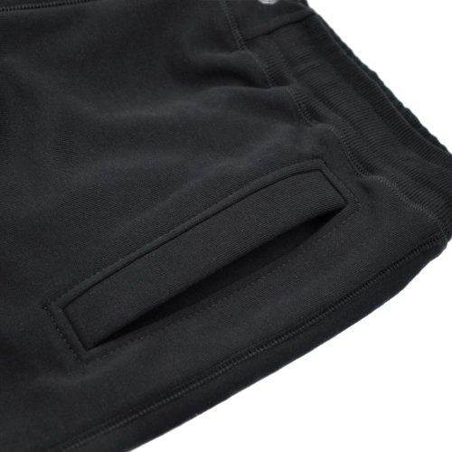 Spodnie dresowe Public Enemy czarne - ściągacz Pretorian - kieszeń