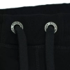 Spodenki bawełniane PS czarne Pretorian - sznurki