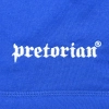 Spodenki bawełniane Pretorian niebieskie - haft