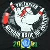 Rashguard longsleeve Brazilian Jiu Jitsu Pretorian - nadruk tył