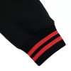 Bluza bejsbolówka Logo czarno-czerwona Pretorian - rękaw