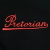 Bluza bejsbolówka Est.2003 czarno-czerwona Pretorian - haft