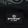 Koszulka Side czarno-czarna Pretorian - naszywka