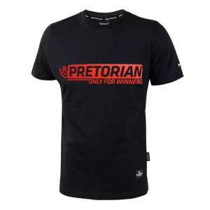 Koszulka Side czarna Pretorian - przód