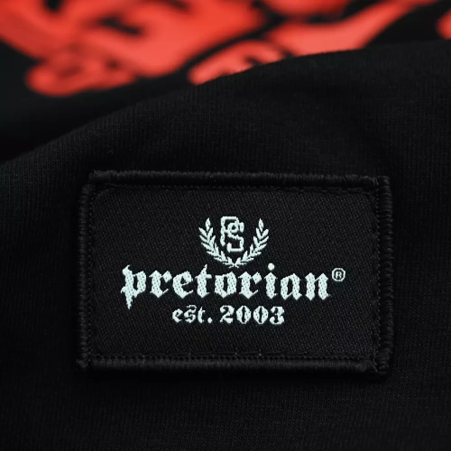 Koszulka Side czarna Pretorian - naszywka