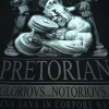 Koszulka Gloriovs czarna Pretorian - nadruk przód