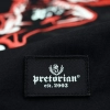 Koszulka Muay Thai czarna Pretorian - naszywka