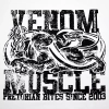 Koszulka Venom vs Muscle biała Pretorian - nadruk przód