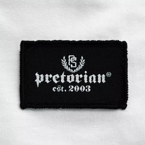 Koszulka No Holds Barred biała Pretorian - naszywka